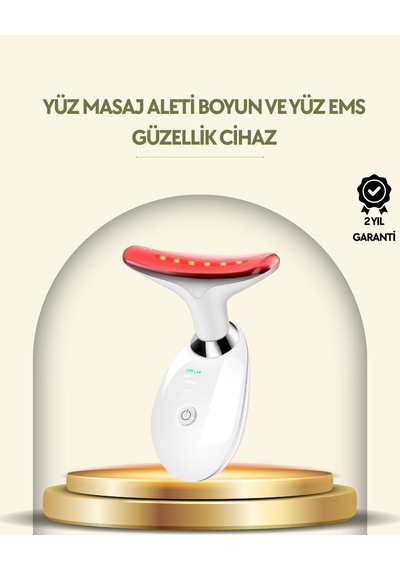 Kompakt Ve Taşınabilir Cilt Bakım Cihazı - 3 Fonksiyonlu, Usb Şarjlı, Led Işıklı Güzellik Aleti