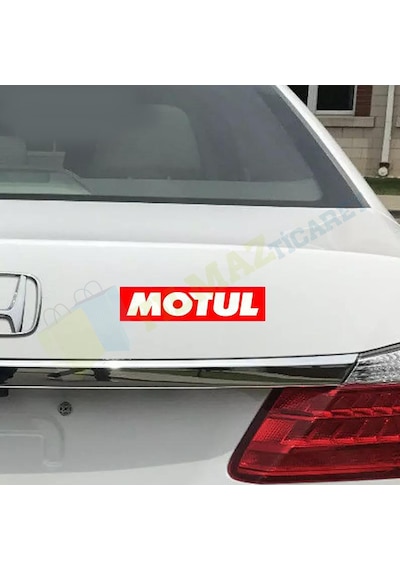 Motul Yağ Motosiklet Araba Oto Sticker Yapıştırma Etiket 2 Adet