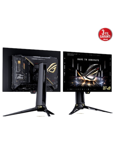 Asus Rog Swift Oled Pg27aqwp-g Edıtıon 20. Yıl 26.5 İnç 720 Hd 540hz 2k Qhd Dual-mode 0.02ms Adaptive Sync Tandem Woled Pivot Gaming Monitör