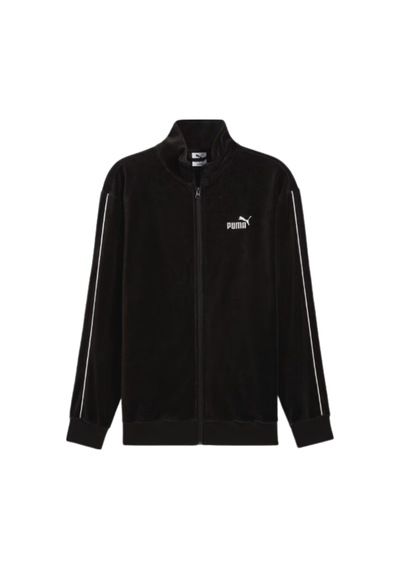 Puma Essentials Elevated Velour Track Erkek Siyah Ceket Siyah