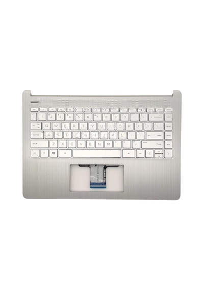 Hp 14s-dq2xxx Klavye Kasa Silver