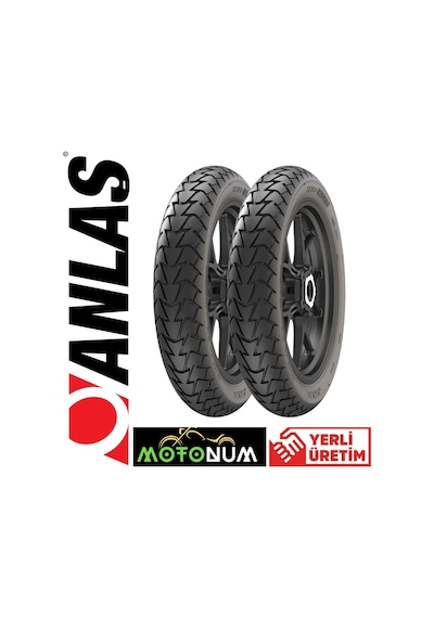 Kuba Bluebırd50 Pro Ön Arka Lastik Takım Anlas Sc 360 All Grip 2025 Üretim Yerli Üretim Mn0153