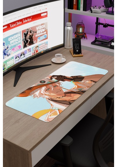 Ifa Genshin Impact Anime Oyuncu V3 - 70x30 Xl Gaming Mouse Pad Fare Altlığı