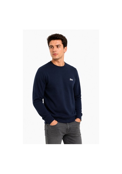 Baglan Erkek Sıfıryaka Mevsimlik Sweatshırt Bgl-st05446 Lacivert