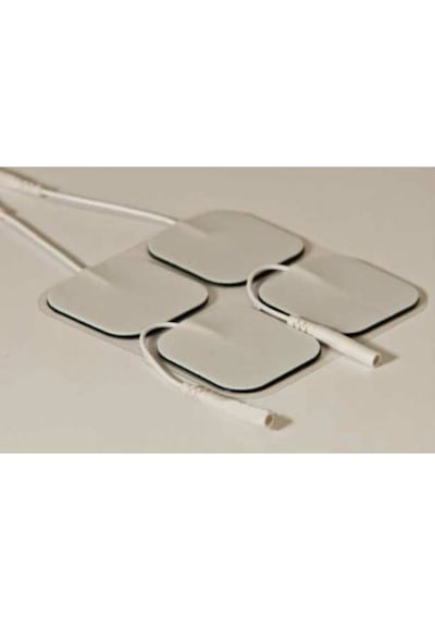 Kablolu/Soketli Tens Pedi. Elektrodu 5Cm X 5Cm 2 Paket 8 Adet