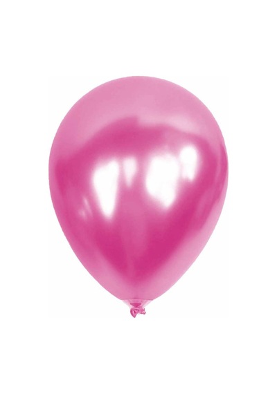 Metalik Pembe Balon 12'Li