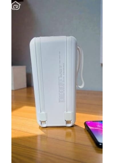 H9 20000 Mah Power Bank Pd 20w Ve Usb 22.5w Fast Hızlı Şarj Dahili Type C Ve Lightning Kablolu Dünya Standartlarına Uygun Polymer Batarya Birebir Amper Lcd Göstergeli Powerbank
