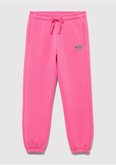 Mavi - Mavi Logo Baskılı Pembe Eşofman Altı 7010000-70982 Pembe