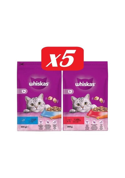 Whiskas İkili Lezzet Süper Avantaj Seti 10 Adet