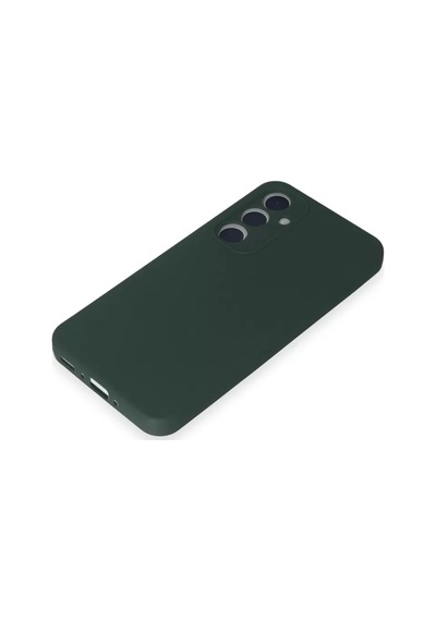 Newface Samsung Galaxy A35 5g Kılıf First Silikon - Koyu Yeşil