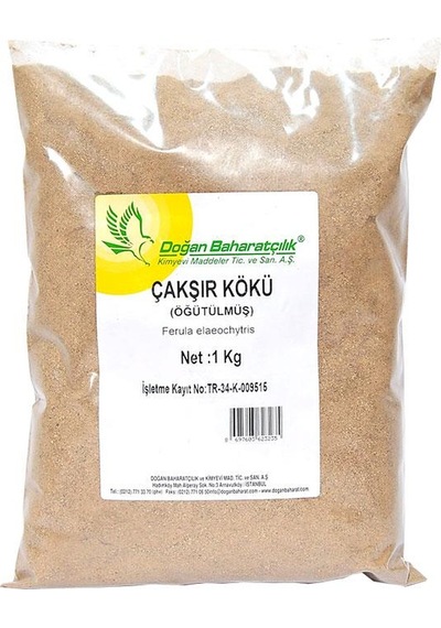 Doğan Baharatçılık Çakşır Kökü Öğütülmüş 1 KG