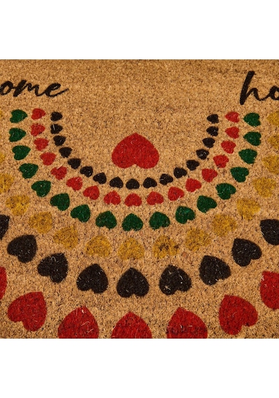 Chilaii Home Sollen Koko Kapı Önü Paspası - Renkli - 45x75 Cm Çok Renkli