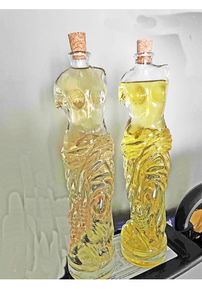 Venüs Yağdanlık - Kadın Figürlü Sirkelik Sosluk Lüx 180 Ml Çok Renkli