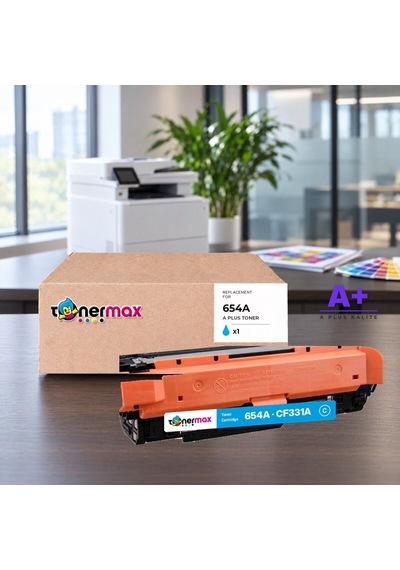 Hp 654a Cf331a Mavi Uyumlu Toner A Plus / Color Laserjet Enterprise M651