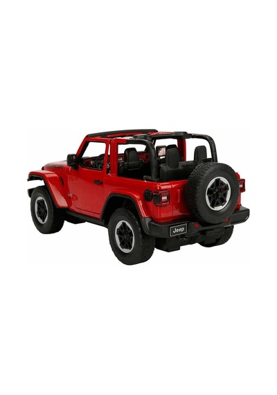 Rastar 1:14 Jeep Wrangler Rubicon Uzaktan Kumandalı Araba - Kırmızı Standart Kırmızı