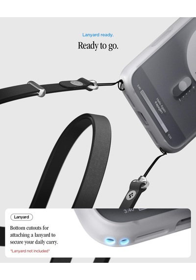 İphone 17 İle Uyumlu Magsafe Kılıf Ultra Hybrid Mag Fit Classic Silver - Acs10091