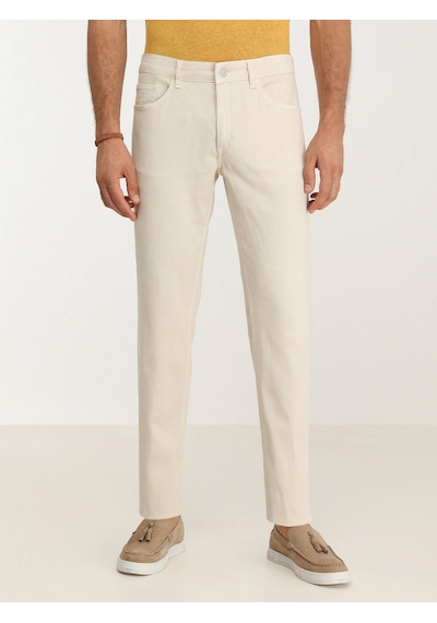 Kip Slim Fit Taş Erkek Pantolon Pant 2444 001
