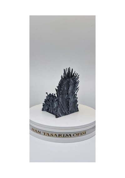 İron Throne Game Of Thrones Demir Taht 10cm