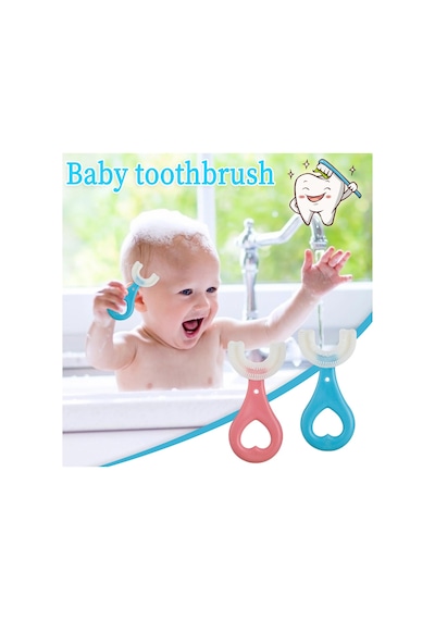 U Tipi Bebek Ağız Bakım Ve Diş Fırçası 5224