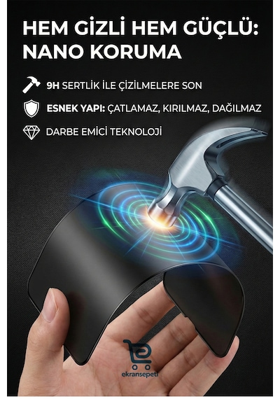 Xıaomı Redmı Note 12 Uyumlu Mat Hayalet 9h Nano Kırılmaz Ekran Koruyucu