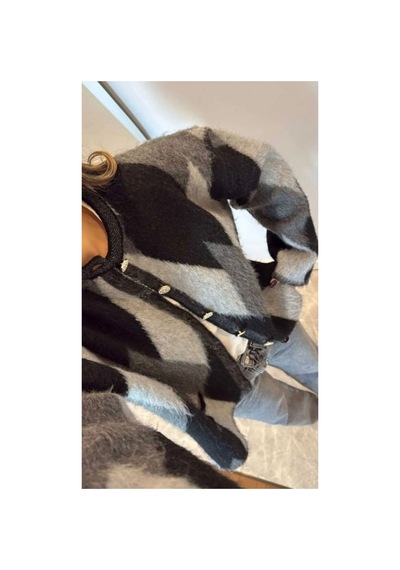 Flex Fashıon Kadın Popüler Oversize Cepsiz Tüylü Baklava Desenli Trend Hırka Gri - 671847464 Gri - 671847464 Gri Flex Fashıon Kadın Popüler Oversize Cepsiz Tüylü Baklava Desenli Trend Hırka Gri - 671847464 Gri - 671847464 Gri