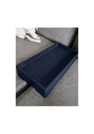 Koltuk Arası Tepsi Organizer Kumanda Standi 25x14 Cm Lacivert Lacivert
