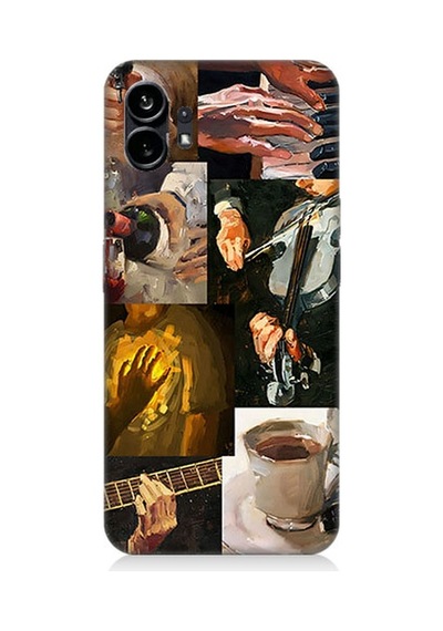 Nothing Phone 1 Sanat Kolleksiyonu Desenli Silikon Kılıf