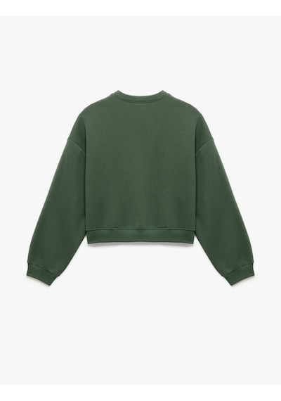 Koton Regular Fit Üç İplik Uzun Kollu Bisiklet Yaka Basic Sweatshirt Yeşil 6wak10033ek Yeşil Koton Regular Fit Üç İplik Uzun Kollu Bisiklet Yaka Basic Sweatshirt Yeşil 6wak10033ek Yeşil