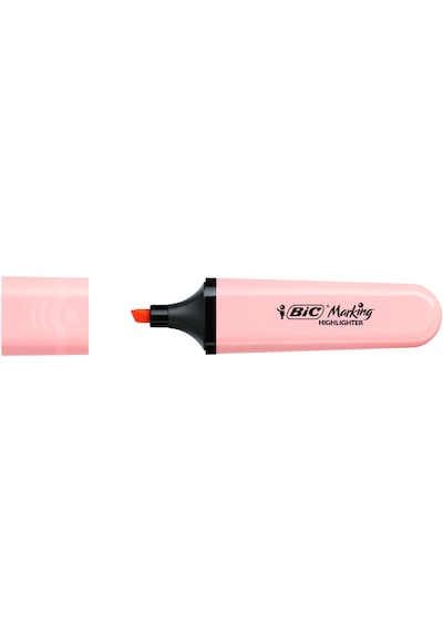 Bıc Highlighter Flat Pastel Fosforlu Kalem Seti 6'lı Çok Renkli