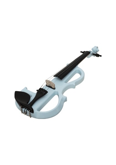 Kinglos Kng Dsg-b1808 Elektro Keman 4/4 Mavi Profesyonel - Silent Kulaklık Çıkışlı Sessiz Çalışma Modu, Kristal Netliğinde Tonlar