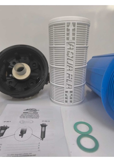 10 X 4,5 Jumbo Alttan Tahliyeli Yıkanabilir Filtre Housing