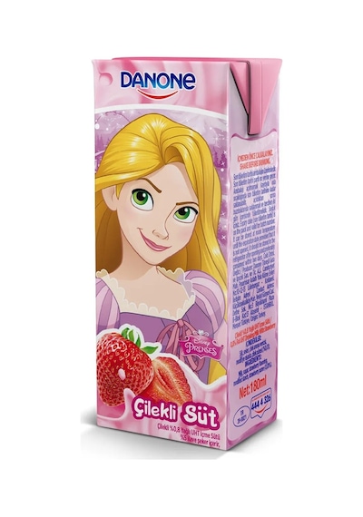 Danone Çilekli Süt 180 Ml - 27 Li