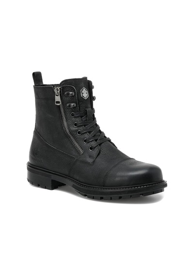 Lumberjack Ramones 1pr Hakiki Deri Fermuarlı Casual Günlük Erkek Bot 001