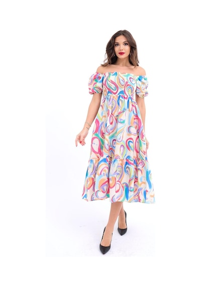 Meleners 5525 Elbise-belçika Altın