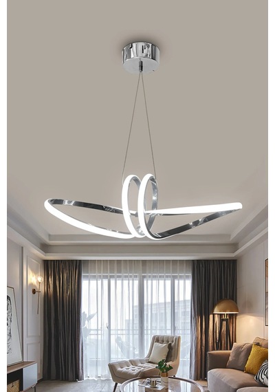 Papyon Modern Led Sarkıt Avize Çok Renkli