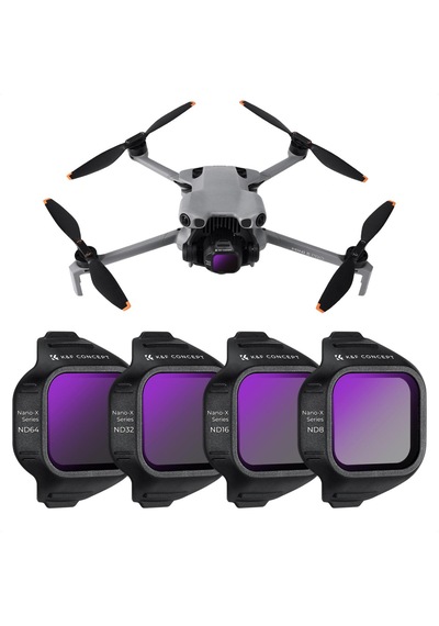 K&f Concept Djı Mini 5 Pro Uyumlu Nd Filtre Seti 4 Lü Paket Nd8 Nd16 Nd32 Nd64