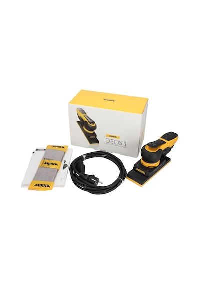 Mirka Deos II 383 EU 70x198 MM Orbit 3.0MM Elektrikli Titreşimli Zımpara Makinesi