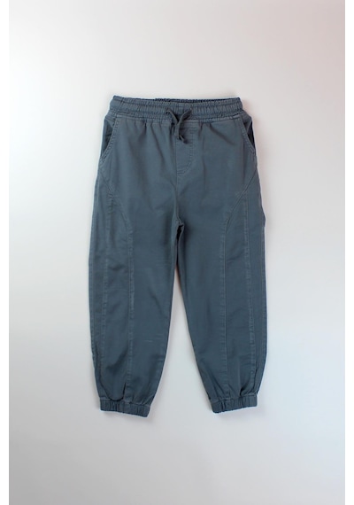 Escabel Erkek Çocuk Poplin Jogger Pantolon Gri