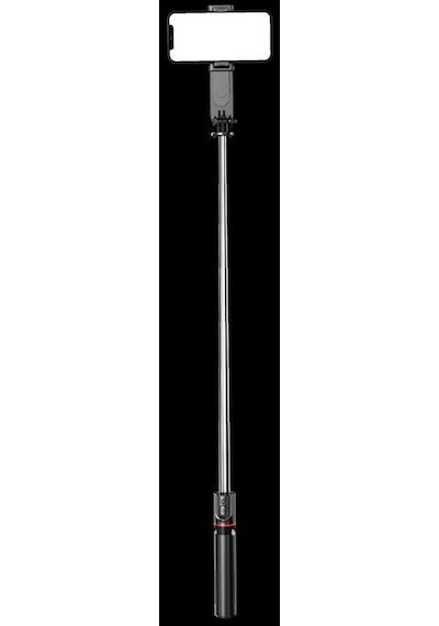 L15 Kablosuz Tripot Selfie Monopod Siyah Led Işıklı Selfie Çubuğu