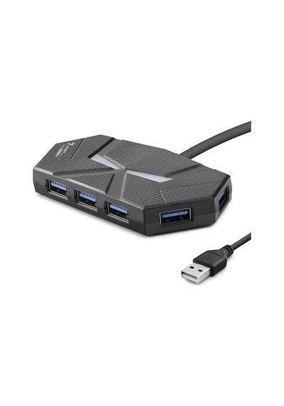 Usb3.0 Hub 7 Usb3.0 1.2m Siyah Hdx7038