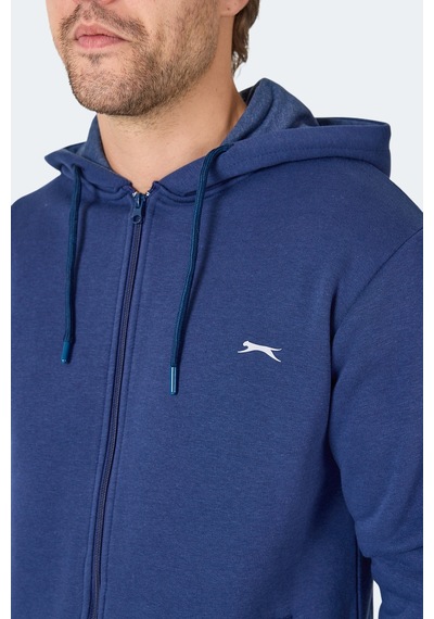 Slazenger Majestıc I Erkek Lacivert Sweatshirt Lacivert