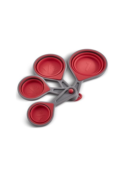 Yıldız Dailytools 4 Parça Katlanabilir Ölçü Kaşık Seti Renkli Mutfak Gereçleri Çok Renkli