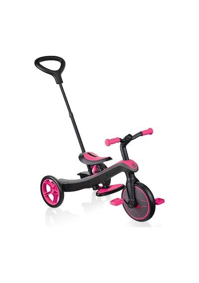 Globber Explorer 4 in 1 3 Tekerlekli Bisiklet Pembe