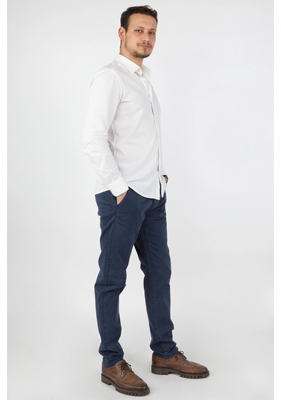 Balins Erkek Fleto Cep Gabardin Pantolon Lacivert