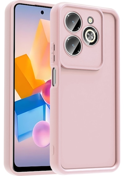 Teleplus İnfinix Hot 40i Kılıf Kamera Korumalı Ananas Silikon