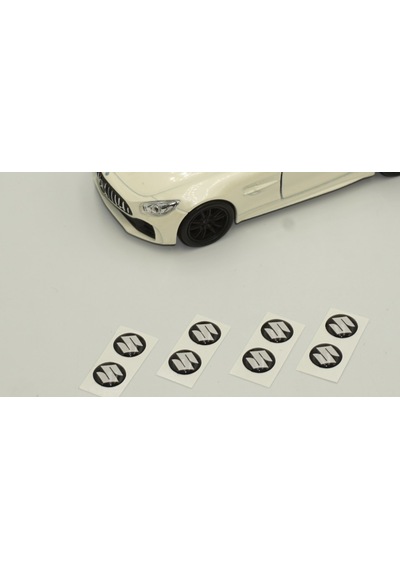 Suzuki Logo Jant Torpido Direksiyon 9Mm Damla Sticker Logo Seti
