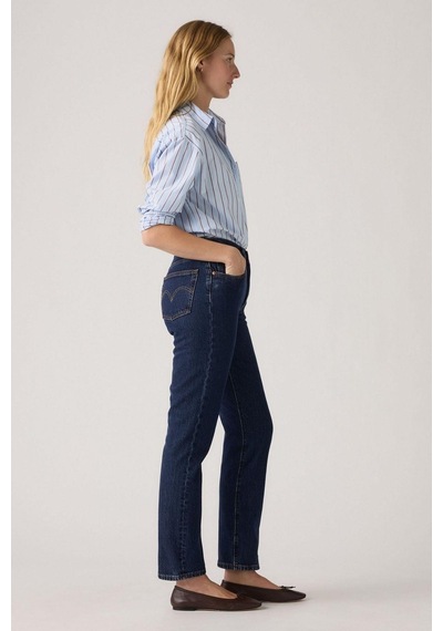 Levi's 501 Orj Local Tr Salsa Stonewash Koyu Mavi Kadın Jean-9398 Koyu Mavi