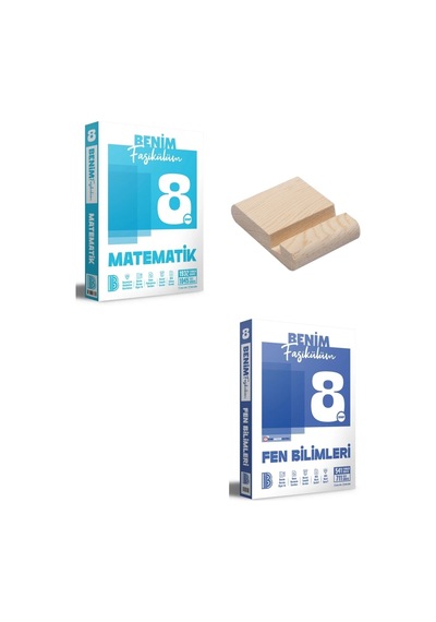 Lgs 8. Sınıf Matematik Ve Fen Bilimleri Benim Fasikülüm + Telefon Standı