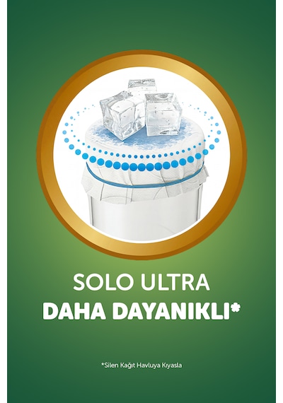 Solo Ultra Dev Rulo Kağıt Havlu (1=3) 6’lı