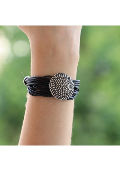 Primerocollection Gümüş Kaplama Bileklik N11.67963 Gri
